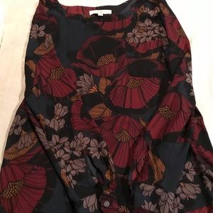 Loft floral blouse
